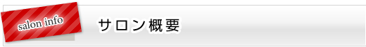 サロン概要
